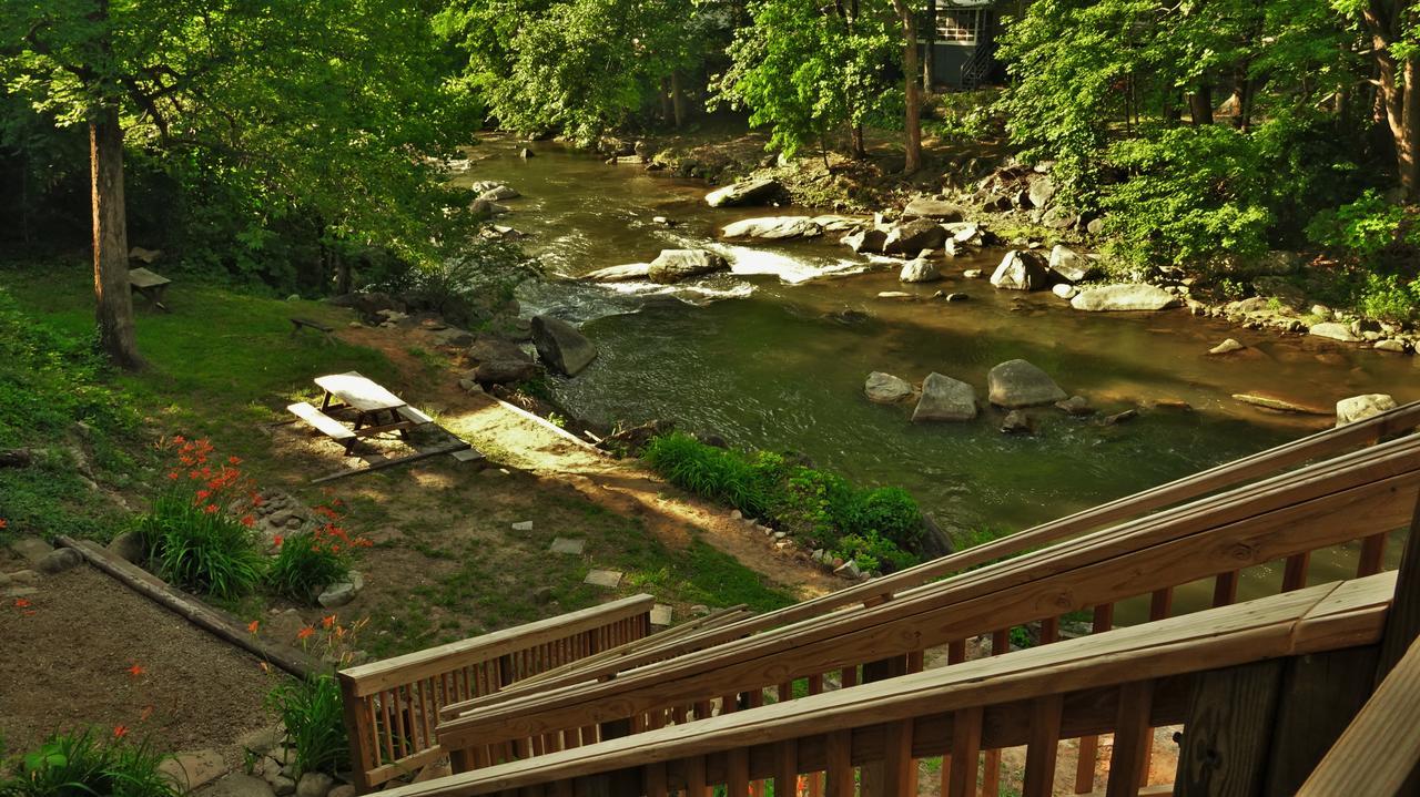 Riverside Lodge At Chimney Rock Exterior foto